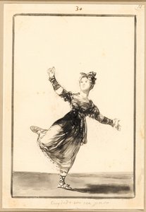 Légy óvatos ezzel a lépéssel! alkotó: Francisco Jose de Goya y Lucientes