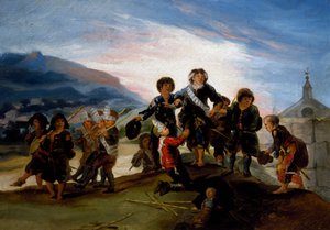 Katonákon játszó gyerekek alkotó: Francisco Jose de Goya y Lucientes