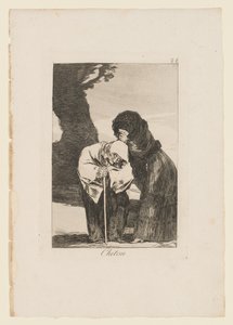 Chiton, Los Caprichos tányérja, 1799 alkotó: Francisco de Goya