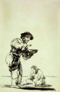 Így járnak azok, akik megszöknek a munkától? alkotó: Francisco de Goya