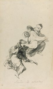 Álom a korbácsolásról alkotó: Francisco Jose de Goya y Lucientes