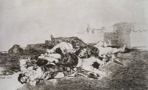 Még rosszabb, a „The Disasters of War” 22. lemeze alkotó: Francisco Jose de Goya y Lucientes