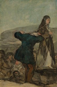 Boszorkányok kivégzése alkotó: Francisco Jose de Goya y Lucientes