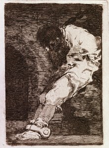 Ha bűnözőről van szó, gyorsan meghal (Aquatint, 1810 körül) alkotó: Francisco de Goya