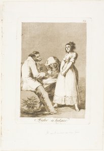 Jobb lustának lenni, 73-as lemez Los Caprichostól alkotó: Francisco Jose de Goya y Lucientes