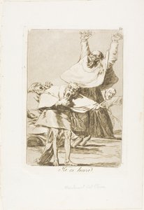 Itt az idő, 80. lemez Los Caprichosból alkotó: Francisco Jose de Goya y Lucientes