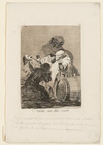 Senki sem látott minket, lemez a Los Caprichosból, 1799 alkotó: Francisco de Goya