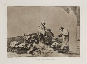 No hay que dar voces (Nem érdemes sírni) alkotó: Francisco Jose de Goya y Lucientes