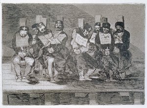 Nem lehet megmondani, miért, a „The Disasters of War” 35. lemeze alkotó: Francisco Jose de Goya y Lucientes