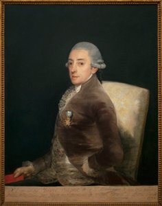 Don Bernardo de Iriarte (1735-1814) portréja. Francisco de Goya (1746-1828) festménye, olaj, vászon alkotó: Francisco de Goya