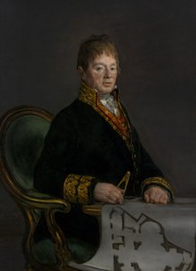 Don Juan Antonio Cuervo portréja, 1819