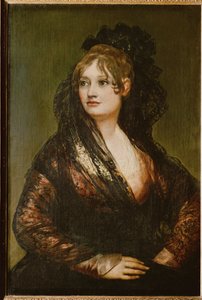 Dona Isabel de Porcel portréja, 1805 előtt (olaj, vászon) alkotó: Francisco Jose de Goya y Lucientes