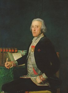 Felix Colon de Larriategui portréja alkotó: Francisco Jose de Goya y Lucientes
