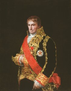 José Manuel Romero tábornok portréja alkotó: Francisco Jose de Goya y Lucientes