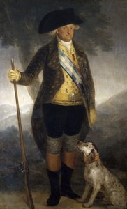 IV. Károly spanyol király (1749-1819) portréja, 18. század vége, Francisco Goya, olaj, vászon, 209x126 cm alkotó: Francisco Jose de Goya y Lucientes