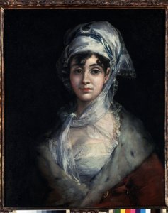 Antonia Zarate színésznő portréja alkotó: Francisco de Goya