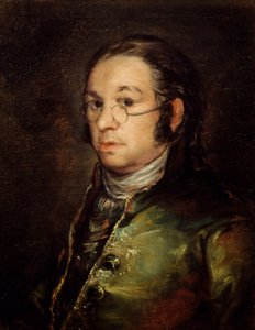 Önarckép szemüveggel alkotó: Francisco de Goya