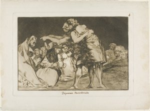 Ő, aki beteg, Wed soha nem hagy ki egy esélyt, hogy így szóljon, hetedik lemez a Los Proverbiostól alkotó: Francisco Jose de Goya y Lucientes