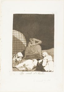 Sleep Overcomes Them, 34. lemez Los Caprichostól alkotó: Francisco Jose de Goya y Lucientes