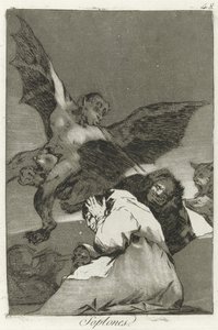 Snitches, Los Caprichos alkotó: Francisco de Goya