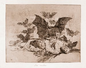 The Disasters of War: Az eredmények (rézkarc az előkészítő rajzból alkotó: Francisco de Goya