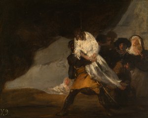 Az akasztott szerzetes alkotó: Francisco Jose de Goya y Lucientes