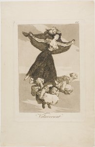 Ők repültek, 61-es lemez Los Caprichosból alkotó: Francisco Jose de Goya y Lucientes