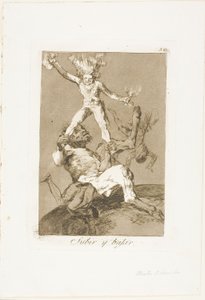 To Rise and to Fall, 56-os lemez Los Caprichosból alkotó: Francisco Jose de Goya y Lucientes