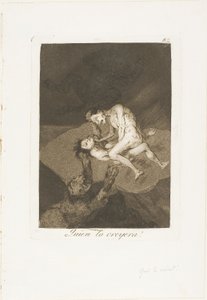 Ki gondolta volna!, 62. lemez Los Caprichosból alkotó: Francisco Jose de Goya y Lucientes