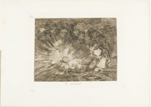 Will She Rise Again?, 80. lemez a The Disasters of War-ból alkotó: Francisco Jose de Goya y Lucientes