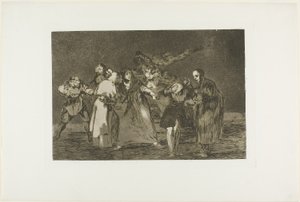 A sebek gyorsabban gyógyulnak, mint a kapkodó szavak, 16. lemez a Los Proverbiostól alkotó: Francisco Jose de Goya y Lucientes