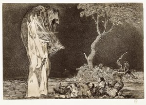 2. tábla ""Eltér"" alkotó: Francisco de Goya