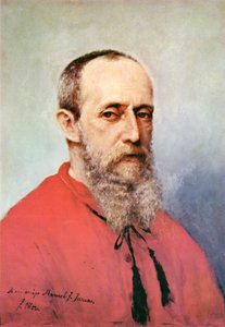 Francisco Oller önarcképe alkotó: Francisco Manuel Oller