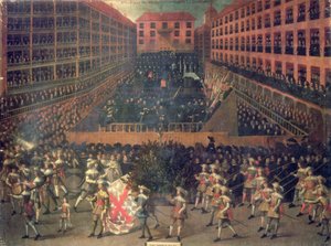 Auto de Fé 1656-ban (olaj, vászon)