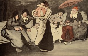 Napsütéses vasárnap a friss levegőn, rajzfilm LAssiette au Beurre-ből, 1902. augusztus 23.