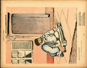 The Butter Plate, 47. szám, Szatirikus színekben alkotó: Francisco Sancha y Lengo
