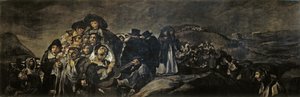 Zarándoklat San Isidroba alkotó: Francisco de Goya