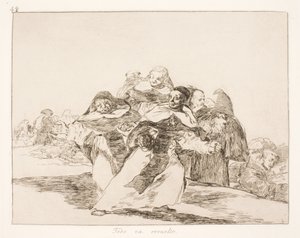 Minden rosszul sül el (42) alkotó: Francisco de Goya