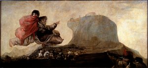 Asmodeus (olaj, vászon alkotó: Francisco de Goya