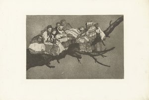 nevetséges ostobaság Különböző nevetségesség Los Disparates (The Follies) (sorozat címe) Los Proverbios (A Példabeszédek) (sorozat címe) alkotó: Francisco de Goya