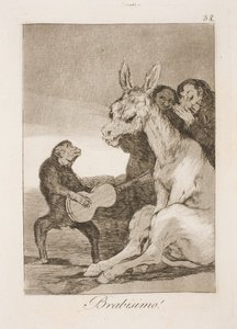 Bravissimo (IV. Károly és Godoy) alkotó: Francisco de Goya