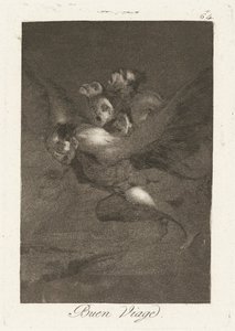 Jó utat (Bon Voyage) alkotó: Francisco de Goya