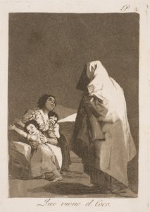 Bussebaskets végzet alkotó: Francisco de Goya