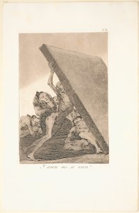 Caprichos: És mégsem mennek! alkotó: Francisco de Goya