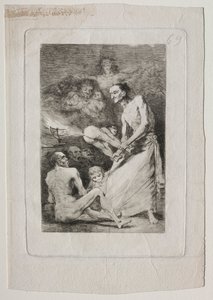 Caprichos: Fúj, c. 1799. alkotó: Francisco de Goya