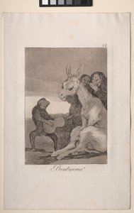 Szeszélyek: Bravó! alkotó: Francisco de Goya