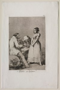 Caprichos: Jobb lustának lenni. alkotó: Francisco de Goya