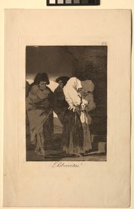 Caprichos: Szegény kislányok!. alkotó: Francisco de Goya