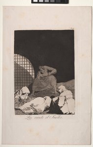 Caprichos: Az alvás legyőzi őket alkotó: Francisco de Goya