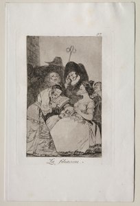 Caprichos: A filiáció alkotó: Francisco de Goya